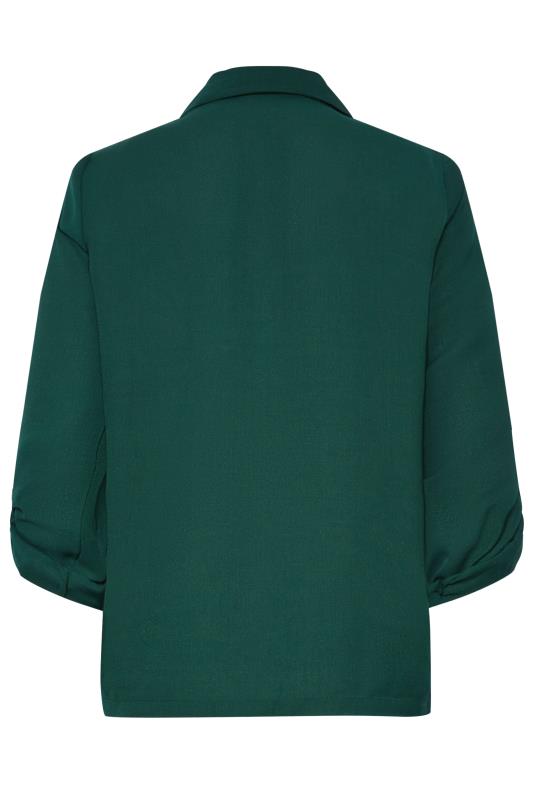 LTS Tall Green Long Sleeve Utility Shirt | Long Tall Sally 7