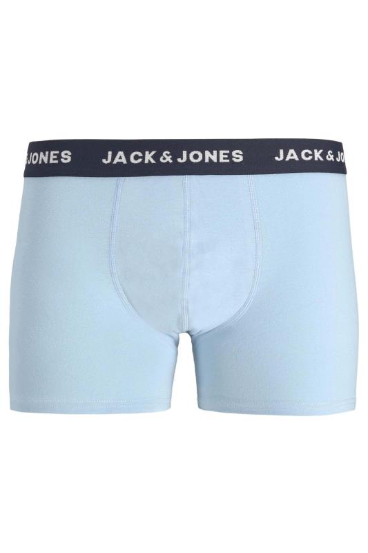 JACK & JONES Big & Tall 5 PACK Black & Green Palm Print Logo Boxers | BadRhino 10