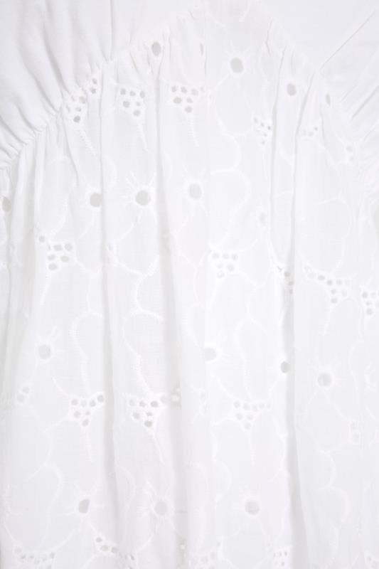LIMITED COLLECTION Curve White Anglaise Peplum Top_S.jpg