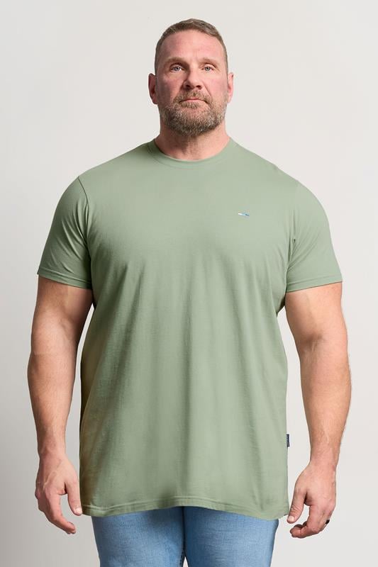 BadRhino Big & Tall Light Green Extra Long Core T-Shirt | BadRhino 1