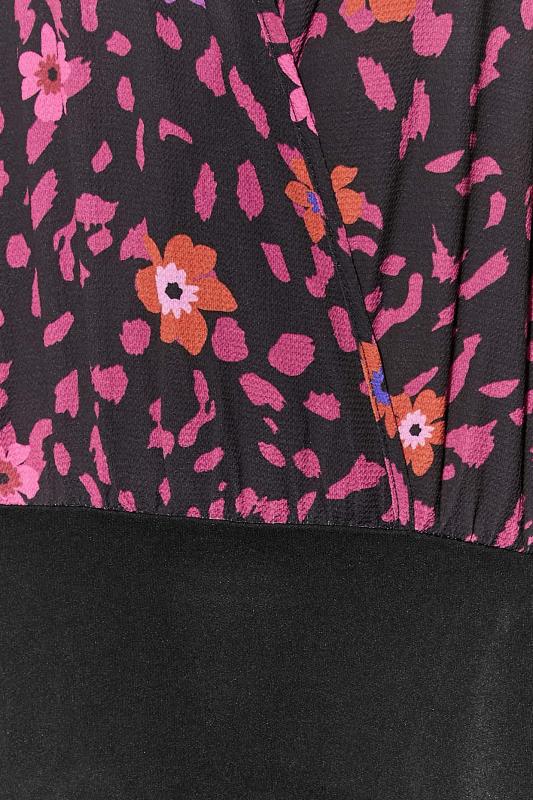 LTS Tall Pink Floral Print Bodysuit 5