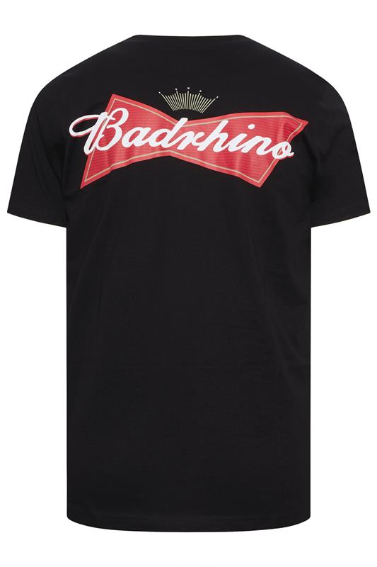 BadRhino Big & Tall Black Beer Graphic T-Shirt | BadRhino 8