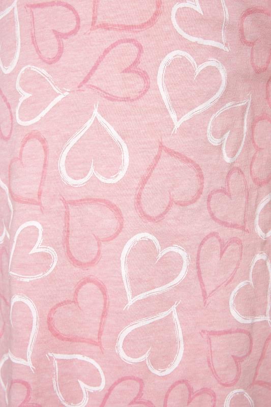 MINI ME Pink Heart Print Nightdress_S.jpg