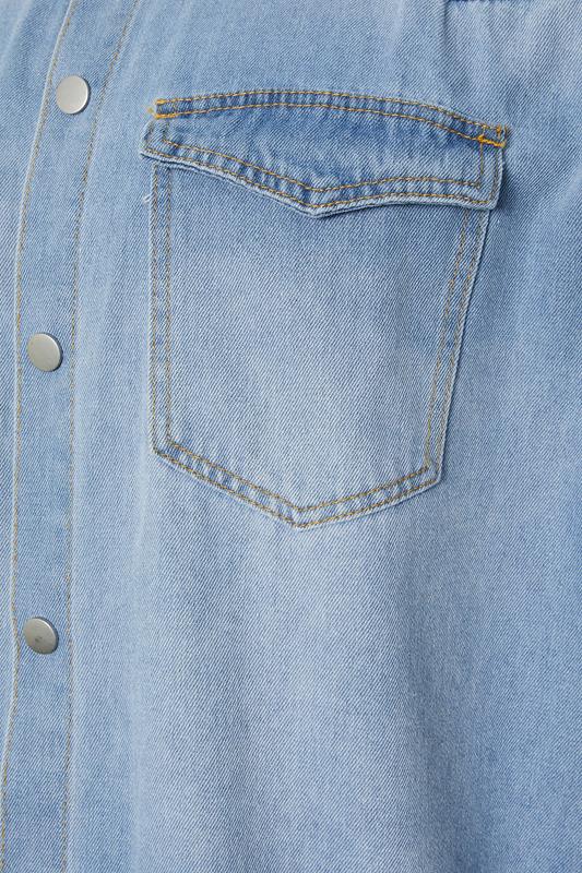 BadRhino Big & Tall Light Blue Denim Shirt | BadRhino 8