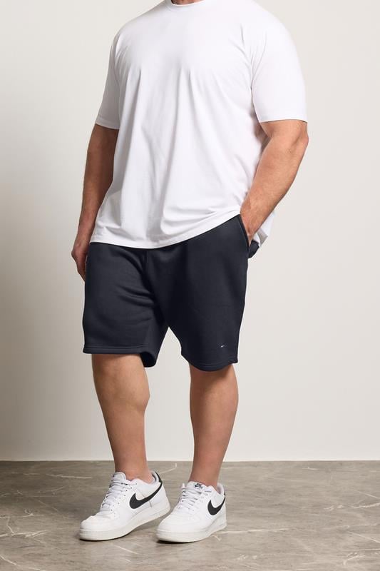  BadRhino Big & Tall Short de jogging bleu marine