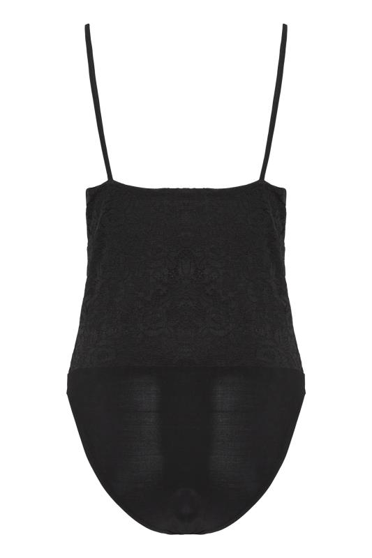LTS Tall Black Lace Bodysuit 6