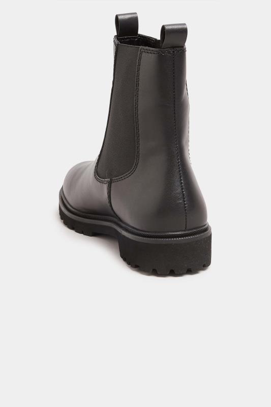 LTS Women's Black Chelsea Boots In Standard Fit | Long Tall Sally 4