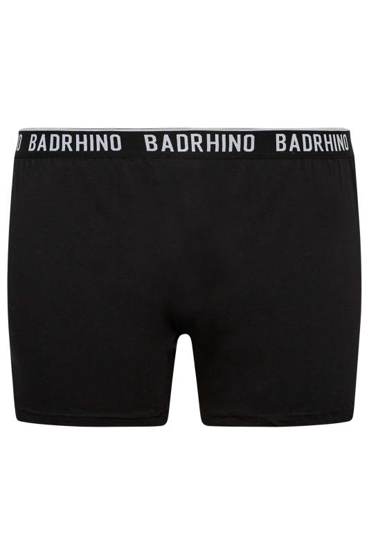 BadRhino Big & Tall 5 PACK Black & Grey Button Up Loose Fit Boxers | BadRhino 5