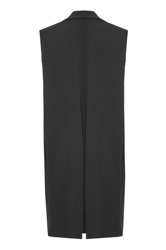 LTS Tall Women's Black Sleeveless Scuba Blazer | Long Tall Sally  7