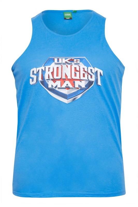 BadRhino Big & Tall Blue Ultimate Strongman Vest 1