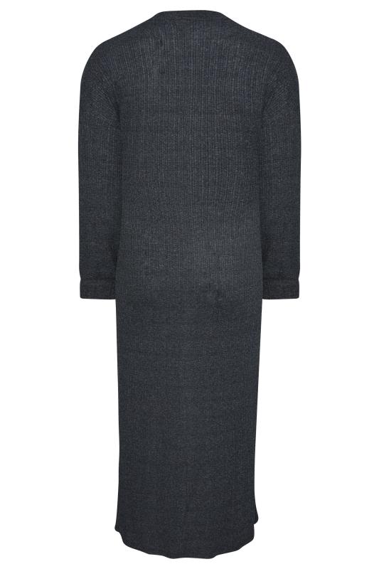 LTS Tall Women's Charcoal Grey Longline Cardigan | Long Tall Sally 7