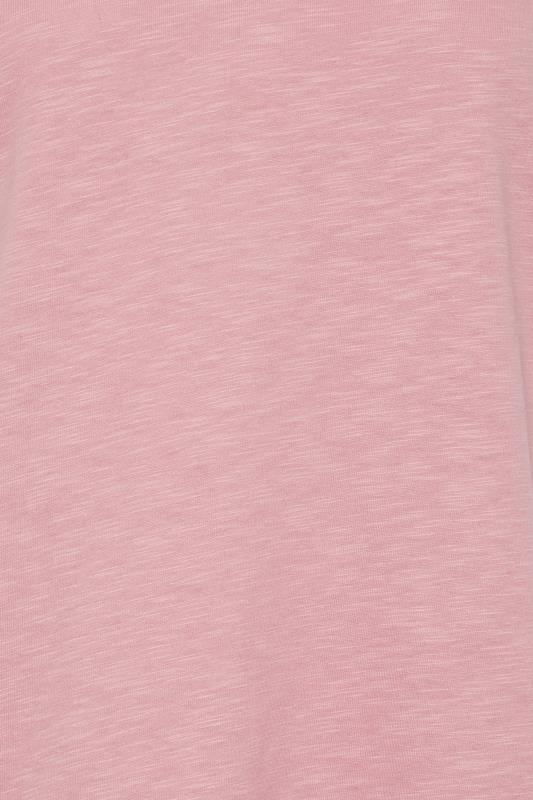 LTS Tall Women's Blush Pink Short Sleeve Cotton T-Shirt | Long Tall Sally 4