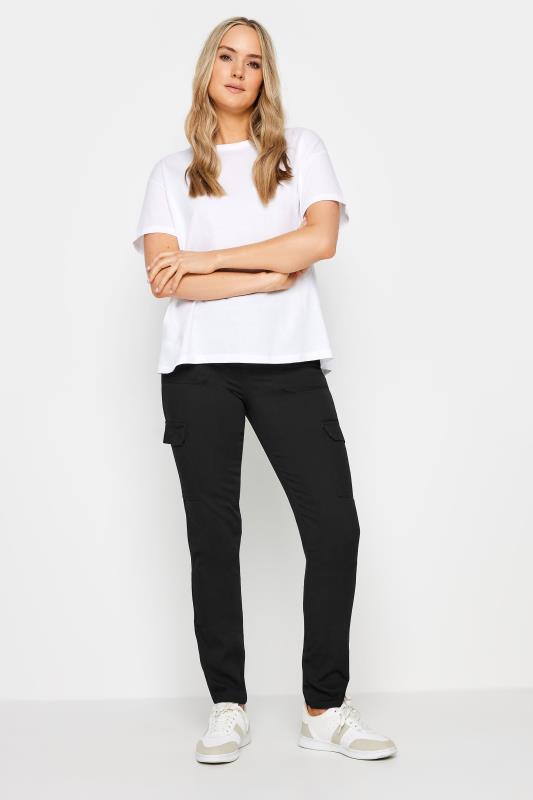 LTS Tall Black Cargo Skinny Jeans | Long Tall Sally  2