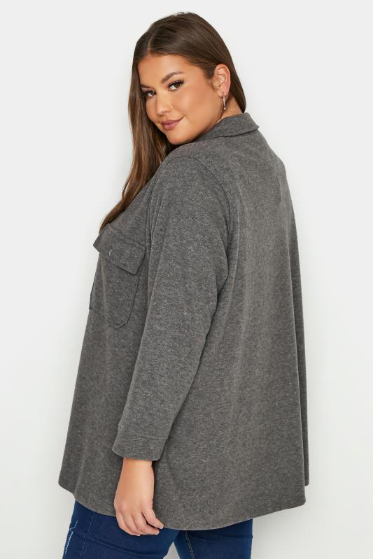 Curve Charcoal Grey Soft Touch Shacket_C.jpg