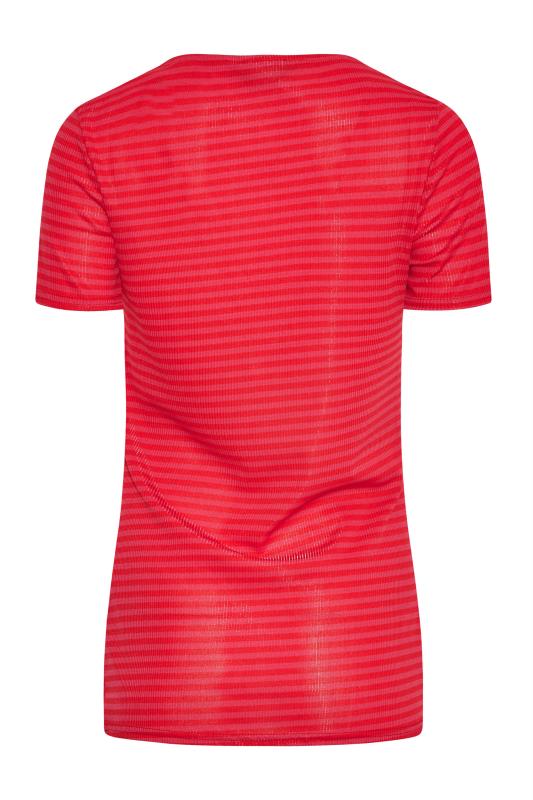 LTS Tall Red Stripe T-Shirt 6