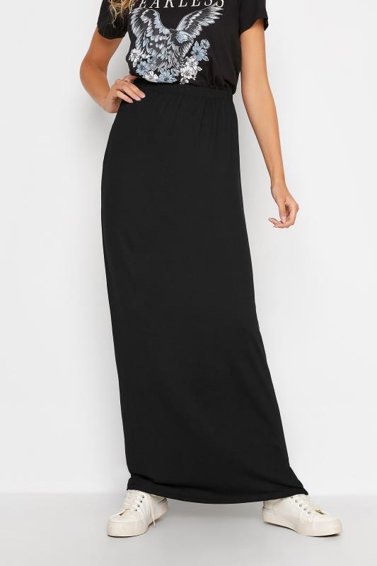  Grande Taille LTS Tall Black Stretch Maxi Tube Skirt