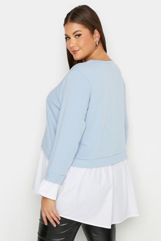 LIMITED COLLECTION Blue 2 in 1 Jumper_C.jpg