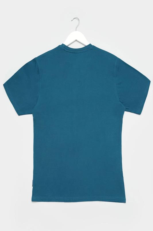 BadRhino Ocean Blue Plain T-Shirt | BadRhino