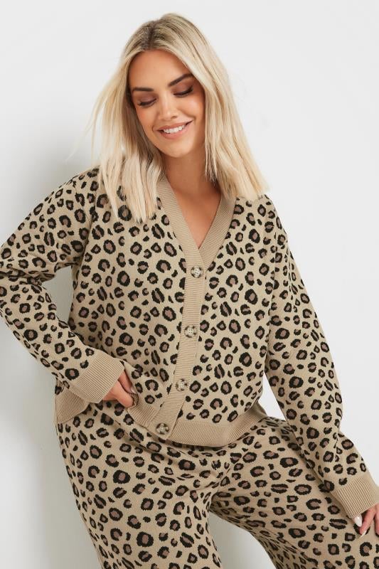 LIMITED COLLECTION Plus Size Natural Brown Leopard Print Cardigan | Yours Clothing  4