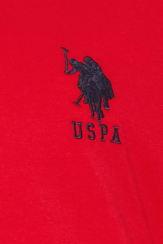 U.S. POLO ASSN. Red 'Player 3' T-Shirt | BadRhino 4