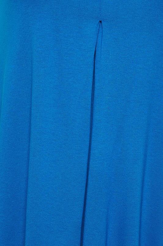 YOURS Curve Plus Size Cobalt Blue Swing Vest Top | Yours Clothing  5