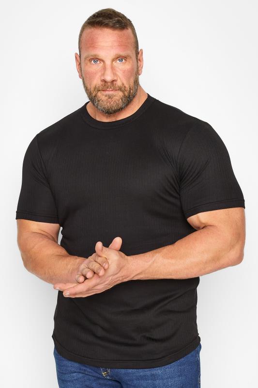Men's  KAM Big & Tall Short Sleeve Thermal T-Shirt