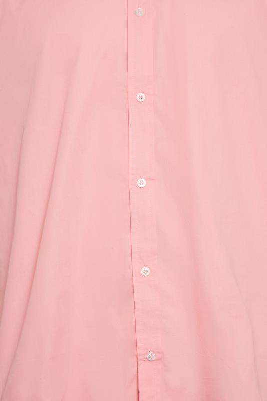 BadRhino Big & Tall Pink Poplin Shirt | BadRhino 4