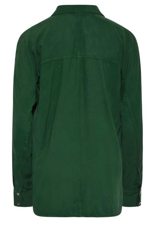 LTS Tall Women's Forest Green Long Sleeve Shirt | Long Tall Sally 7