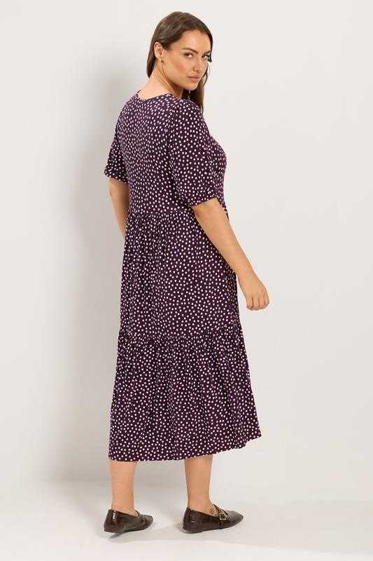 YOURS Plus Size Polka Dot Maxi Dress | Yours Clothing 2