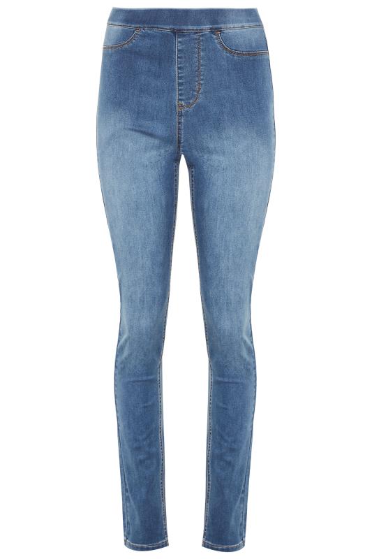 LTS MADE FOR GOOD Tall Washed Blue Denim Jeggings 4