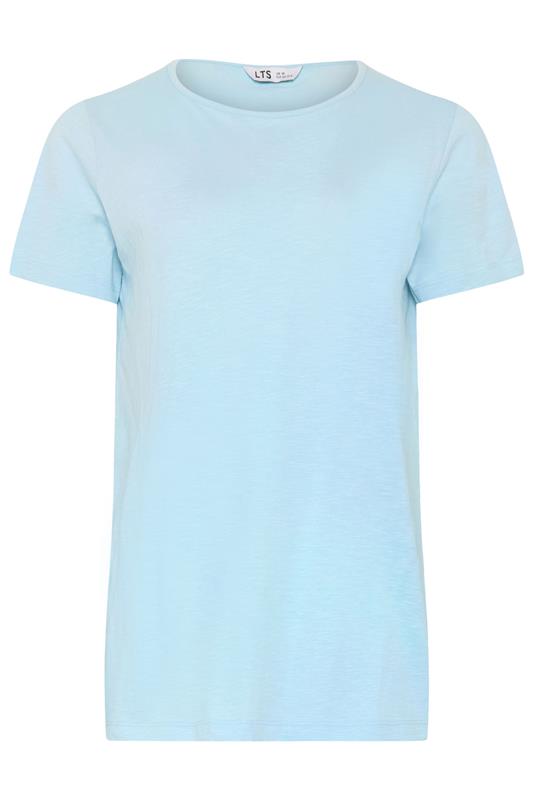 LTS Tall 3 PACK Women's Chocolate Brown & Light Blue Cotton V-Neck T-Shirts | Long Tall Sally 10