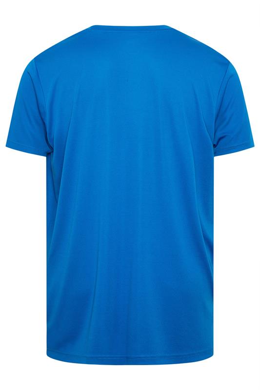 IronRhino Big & Tall Cobalt Blue Performance T-Shirt | Badrhino 6