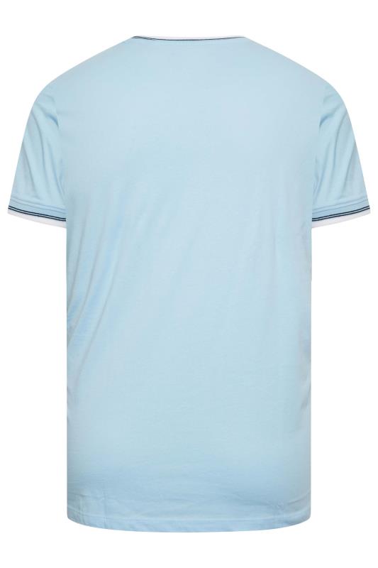 PENGUIN MUNSINGWEAR Big & Tall Light Blue Logo T-Shirt | BadRhino 4