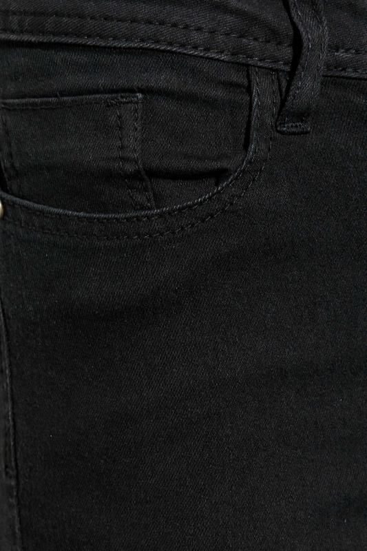 Petite Black ISLA Bootcut Jeans | PixieGirl 3