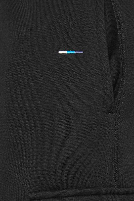 BadRhino Big & Tall Black Essential Cargo Joggers | BadRhino 4