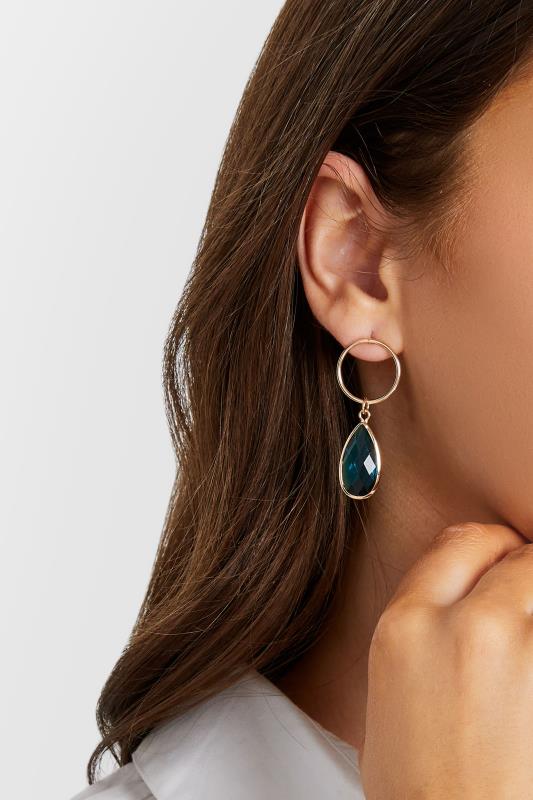 Orecchini A Goccia JEWLURE – Grandi Cerchi Ovale Placcato Oro 18K – Gioielli Ipoallergenici Per Donne E Ragazze
