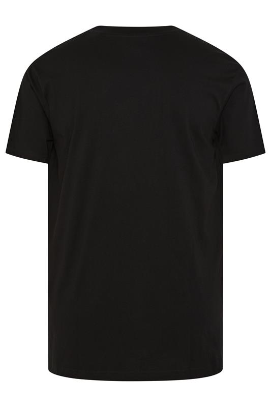 BadRhino Big & Tall Black Extra Long Iron Maiden Graphic T-Shirt | BadRhino 6