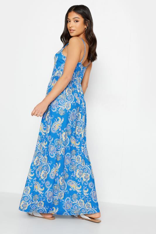PixieGirl Blue Paisley Maxi Dress | PixieGirl 3