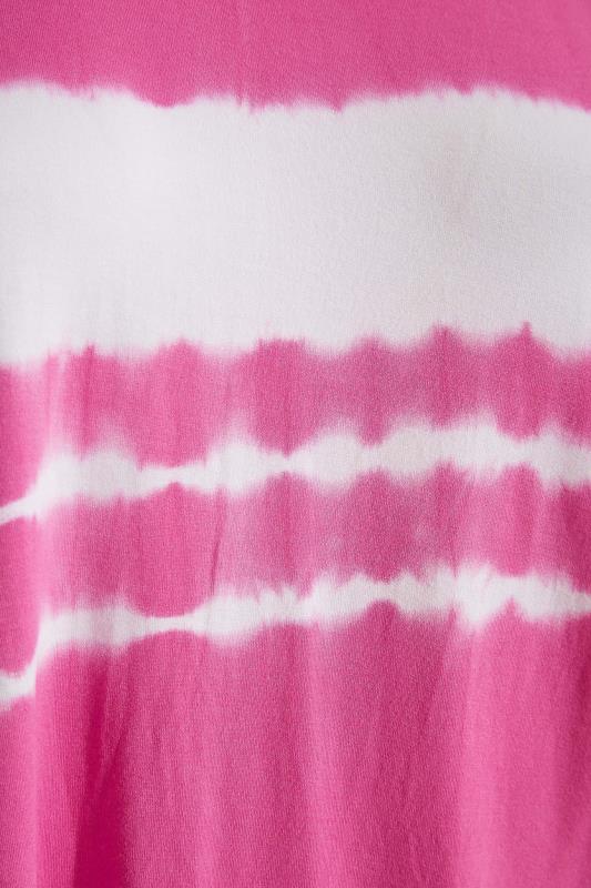 Curve Hot Pink Tie Dye T-Shirt_Z.jpg