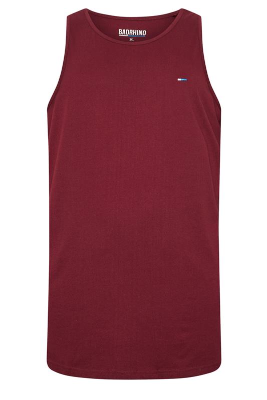 BadRhino Big & Tall White/Yellow/Blue/Red/Green 5 Pack Vest Tops | BadRhino 14