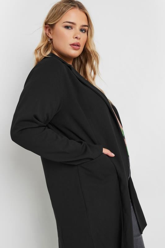 YOURS Plus Size Black Blazer | Yours Clothing 4