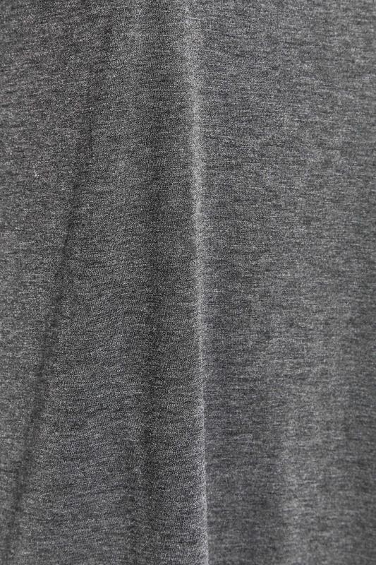 LIMITED COLLECTION Curve Grey Cut Out Back T-Shirt 5