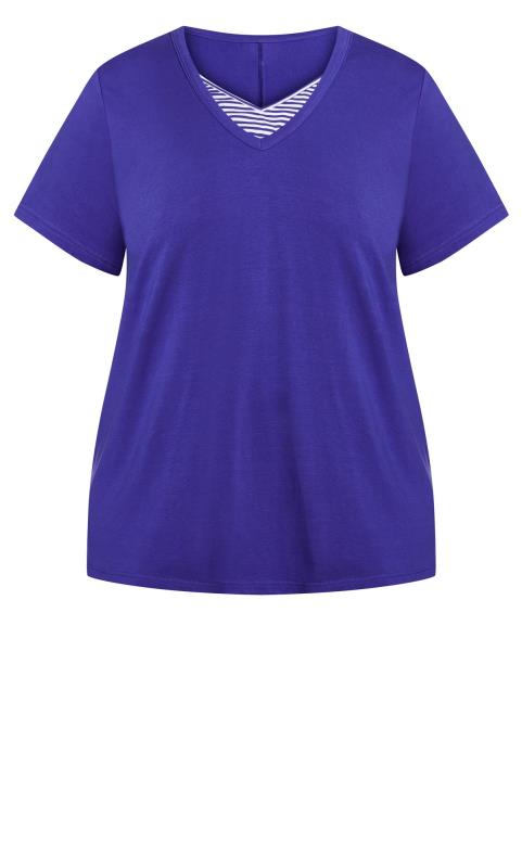 Evans Purple 2 in 1 T-Shirt 6