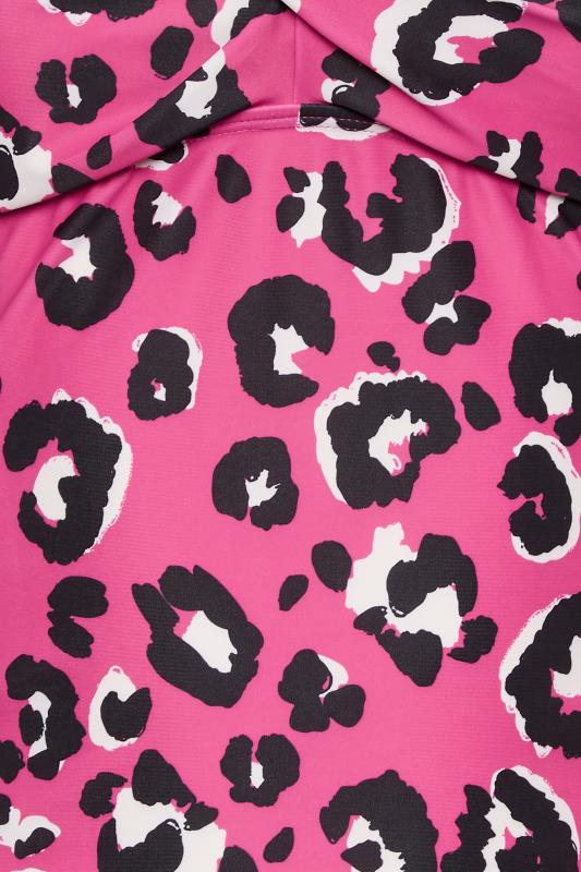LTS Tall Women's Pink Leopard Print Tankini Set | Long Tall Sally  5