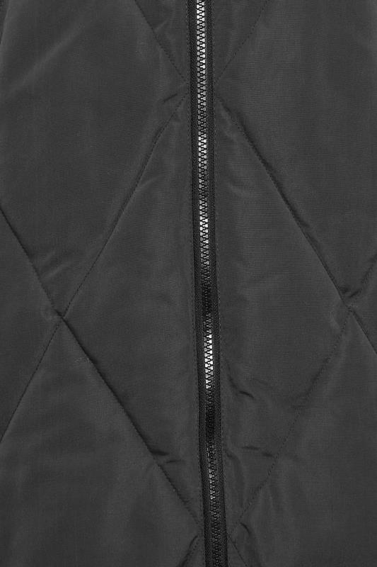 LTS Tall Women's Black Maxi Puffer Coat | Long Tall Sally 6
