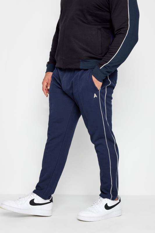  Grande Taille STUDIO A Big & Tall Navy Blue Joggers
