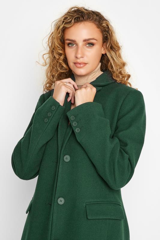 LTS Tall Women's Dark Green Long Formal Coat | Long Tall Sally 4