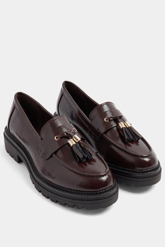 chocolate brown dress shoes for women Yours Women's Tassel Faux Leather Loafers In Wide E Fit Size 6E Size:7 Y Web Collection:  NYE Mini dresses dark brown shoes women Dark Waltz Gothic Dress on the shoe that