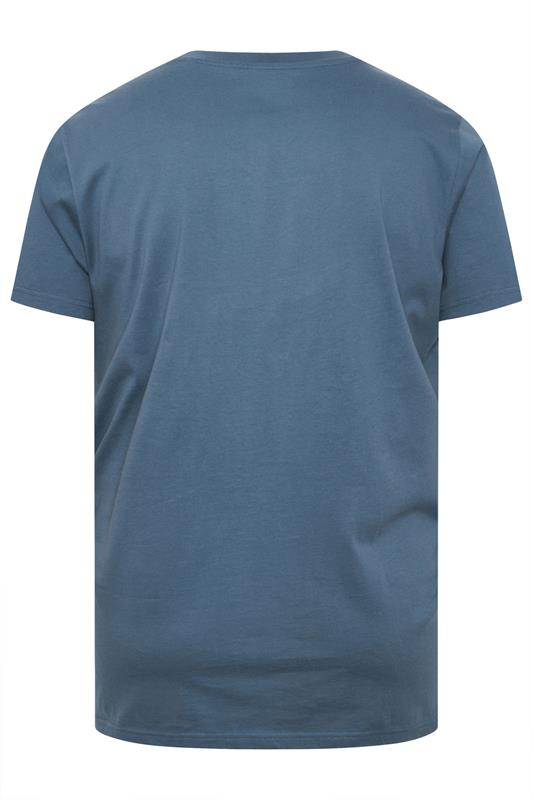 BadRhino Big & Tall 2 PACK Extra Long Blue & Green Worldwide T-Shirts | BadRhino 7