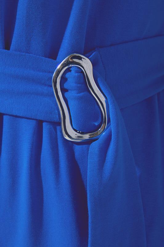 LIMITED COLLECTION Plus Size Blue Belt Buckle T-Shirt | Yours Clothing 4